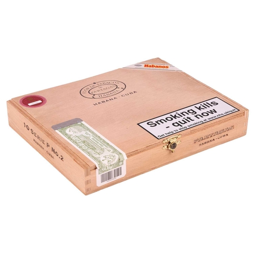 120 - One Box of Partagas Serie P No 2, (10 cigars), EMS, TUA MAY20 Deceased estate. From a private collec... 