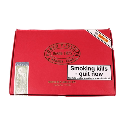 125 - One Box of Romeo y Julieta Linea de Oro Hidalgos, (20 cigars), EMS, OER MAY21 Deceased estate. From ... 