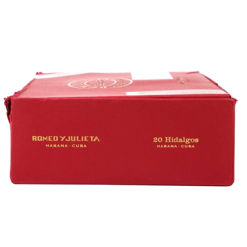 125 - One Box of Romeo y Julieta Linea de Oro Hidalgos, (20 cigars), EMS, OER MAY21 Deceased estate. From ... 