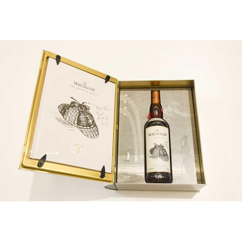 133 - The Macallan Archival Series Folio 5, 43%, 70cl Private Collector in Essex Notes from The Macallan F... 