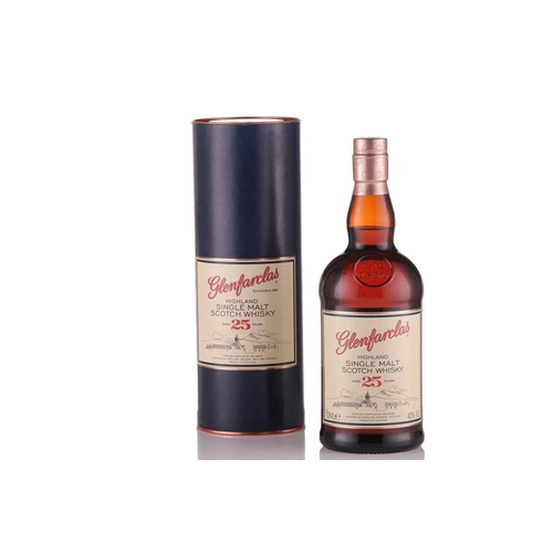 135 - Two bottles of Glenfarclas Highland Single Malt Scotch Whisky, 25yr, 43%, 700ml