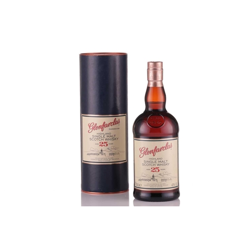 135 - Two bottles of Glenfarclas Highland Single Malt Scotch Whisky, 25yr, 43%, 700ml