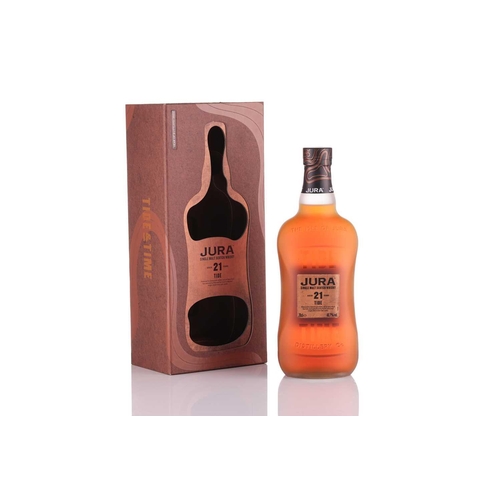 137 - A bottle of Jura Single Malt Scotch Whisky Time, 21yr, 46.7%, 70cl, with a Dalmore Highland Single M... 