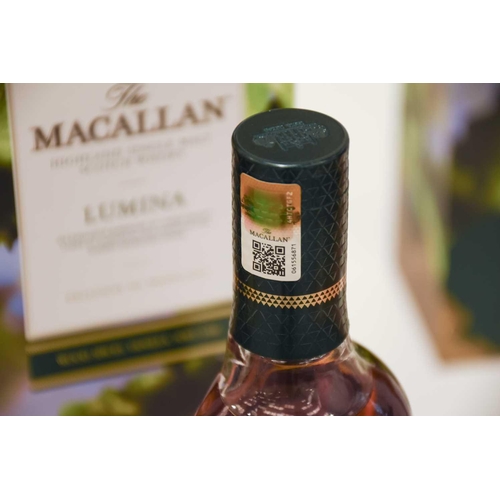 140 - Two bottles of The Macallan Highland Single Malt Scotch Whisky Lumina, 41.3%, 700ml