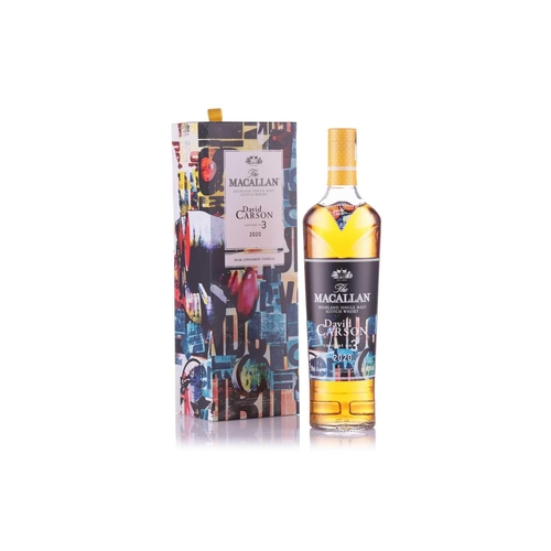 143 - The Macallan Concept No 3, David Carson, 2020, 40.8%, 700ml Private Collector in Essex The Macallan ... 