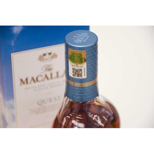 148 - Two bottles of The Macallan Highland Single Malt Scotch Whisky Quest, 40%, 1lt