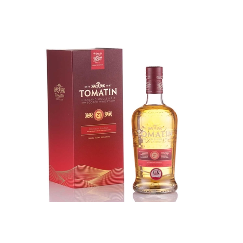 153 - Two bottles of Tomatin Highland Single Malt Scotch Whisky, Bourbon Barrels, 21yr, 46%, 700ml