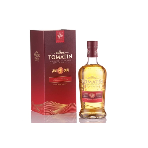 153 - Two bottles of Tomatin Highland Single Malt Scotch Whisky, Bourbon Barrels, 21yr, 46%, 700ml