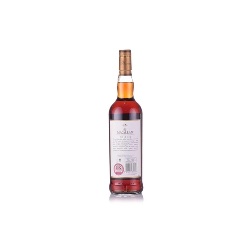 161 - The Macallan Archival Series Folio 2, 43%, 70cl Private Collector in Essex Notes from The Macallan F... 