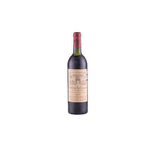 28 - Two bottles of Chateau Gruaud Larose 2eme Grand Cru Classe St Julien, 1978, one Chateau La Lagune 3e... 