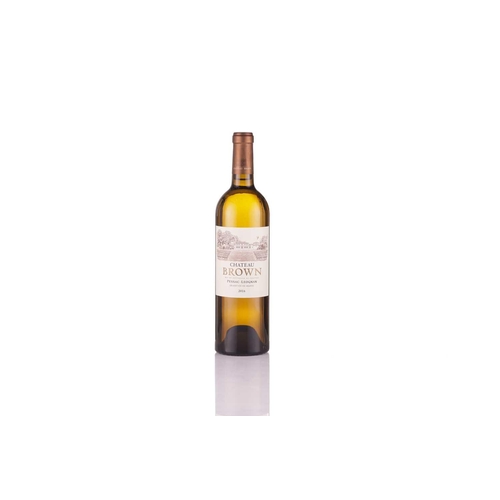 4 - Six bottles of Chateau Brown Blanc Pessac Leognan, 2016, OWC Cellar in East Sussex High Fill