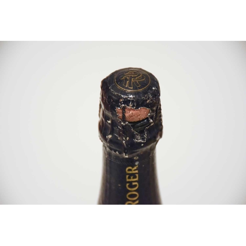 66 - A bottle of Pol Roger Vintage Champagne, 1998, 12%, 75cl Cellar in Berkshire Slightly nicked front/b... 