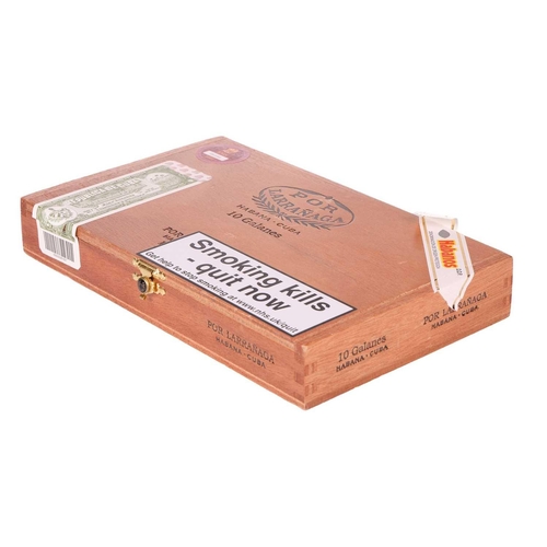 75 - One Box of Por Larranaga Galanes, (10 cigars), EMS, BRM AGO22 Deceased estate. From a private collec... 