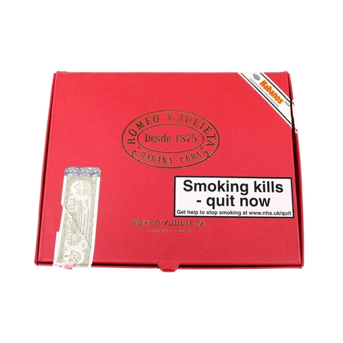 76 - One Box of Romeo y Julieta Linea de Oro Dianas, (20 cigars), EMS, TLE SEP21 Deceased estate. From a ... 