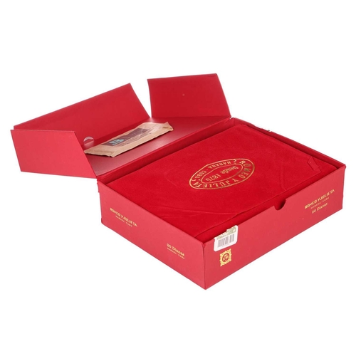 76 - One Box of Romeo y Julieta Linea de Oro Dianas, (20 cigars), EMS, TLE SEP21 Deceased estate. From a ... 