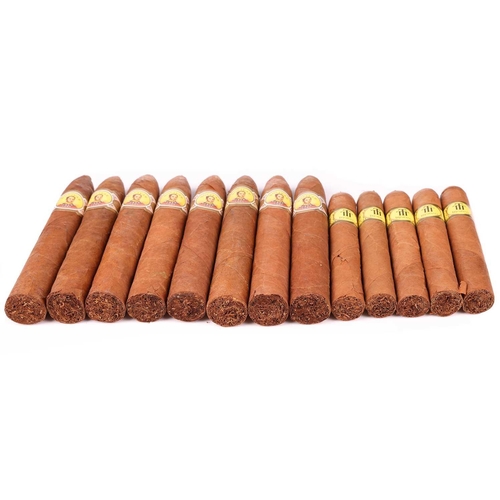 77 - Eight Bolivar Belicosos Finos Single Cigars (8), and Five Trinidad Reyes Single Cigars (5) Deceased ... 