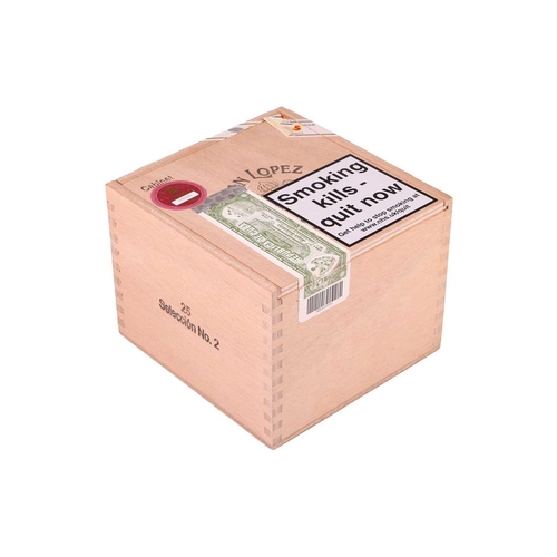 78 - One Part Box of Juan Lopez Seleccion No 2 (18 cigars), EMS, TPO ABR19 Deceased estate. From a privat... 