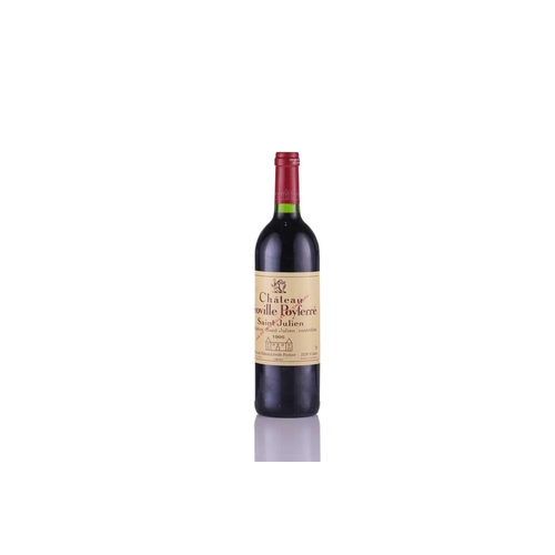 8 - Five Bottles of Chateau Leoville Poyferre 2eme Grand Cru Classe St Julien, 1995 Private Cellar in Es... 