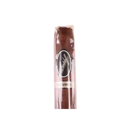 80 - One Box of Davidoff Escurio Gran Toro (12 cigars) Deceased estate. From a private collection in Lond... 