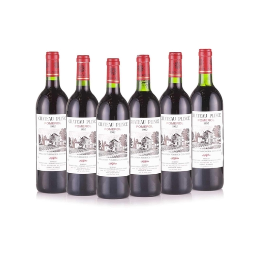 9 - Six bottles of Chateau Plince Pomerol, 1992, OWC Cellar in East Sussex Top Shoulder/Into Neck