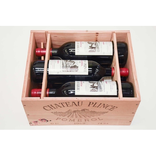 9 - Six bottles of Chateau Plince Pomerol, 1992, OWC Cellar in East Sussex Top Shoulder/Into Neck