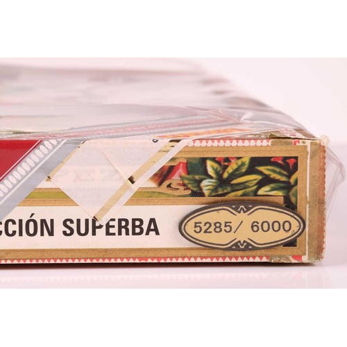 90 - One Box of Juan Lopez Seleccion Superba UK Regional Edition 2016, (10 cigars), EMS, MEL MAY16. No 52... 