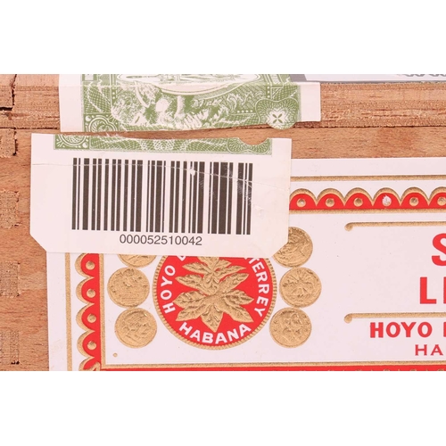 91 - Two Boxes of Hoyo de Monterrey Serie Le Hoyo de San Juan, (10 cigars), EMS, RAT AGO21/RUP SEP21 Dece... 