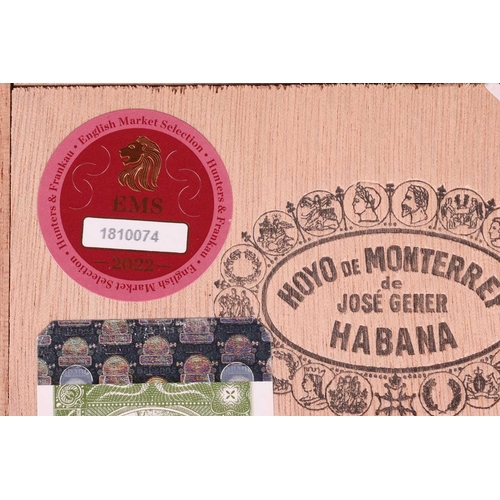 92 - One Part Box of Hoyo de Monterrey Epicure No 2, (13 cigars), EMS, SOU ENE21, with a Pack of Tubos Ep... 