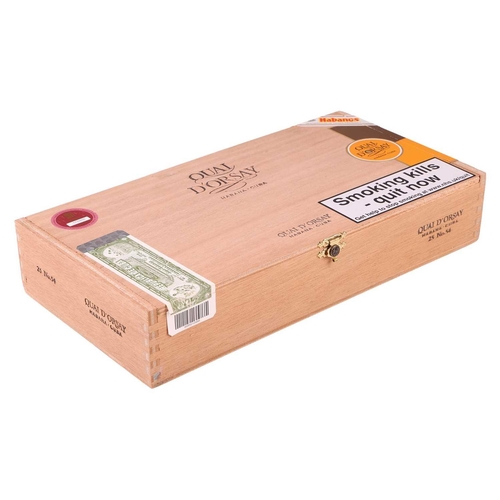 93 - One Box of Quai D'Orsay No 54, (25 cigars), EMS, SOR MAY21 Deceased estate. From a private collectio... 