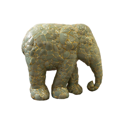 147 - Yeesookyung (b. 1963) South Korean, 'Translated Vase Baby Elephant' (2012), celadon ceramic pieces f... 