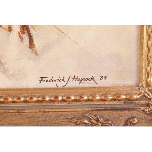 44 - † Frederick Haycock (b.1948), 'Cunning and Cautious', signed 'Frederick J. Haycock '83' (lower right... 