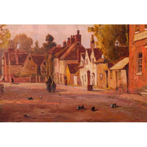 5 - Attributed to Frederick Walker (1840 - 1875), Two views of St Peters Street, Marlow - a pair, unsign... 