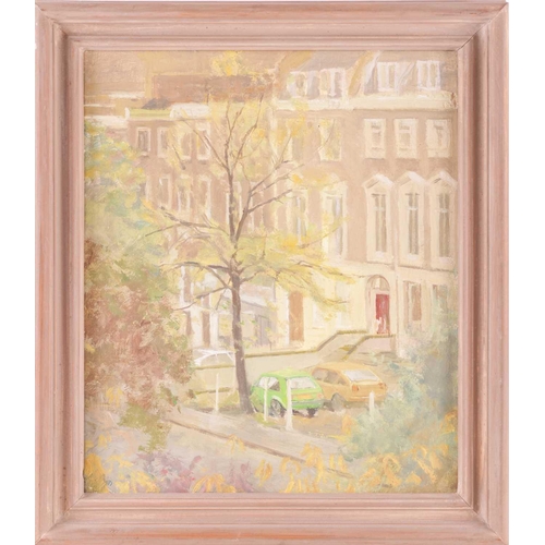 51 - † Tom Espley (1931-2016), 'City Road from Duncan Terrace' (Autumn 1976), signed and inscribed verso,... 