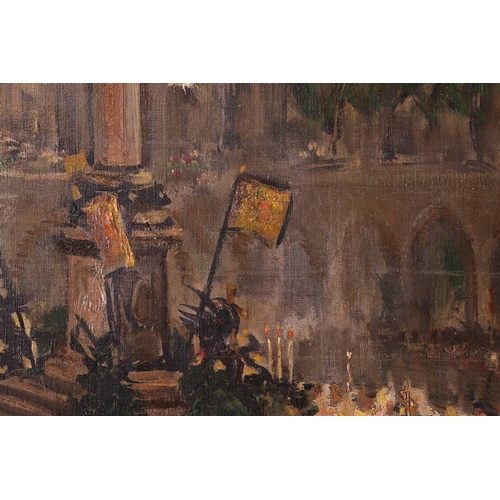 6 - Attributed to Walter Richard Sickert (1860 - 1942), Civic Ceremony on the Marienplatz, Munich, unsig... 