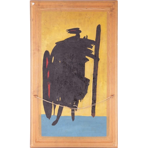 68 - † John Kingerlee (b. 1936), Untitled Abstract, signed 'Kingerlee' and dated '65, mixed media on boar... 