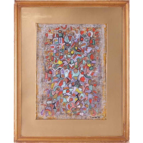 73 - † John Kingherlee (b. 1936), Untitled Abstract, signed 'Kingerlee' and possibly dated '67 (lower rig... 