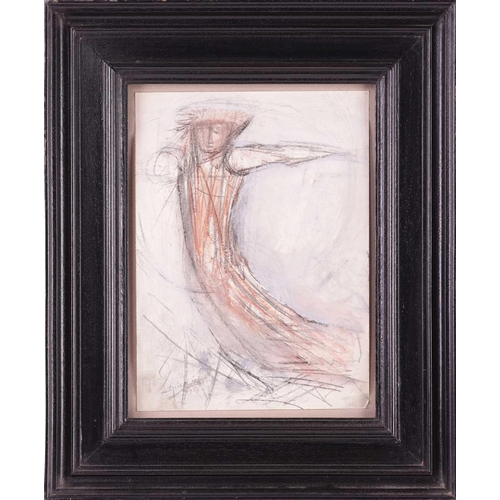 79 - † Cecil Collins (1908-1999), Sketch for the Resurrection of Christ, signed 'Cecil Collins' and dated... 