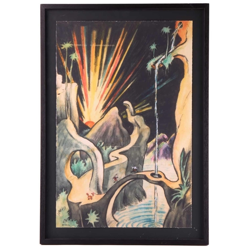 85 - Dr Seuss [Theodor Seuss Geisel] 1904-1991), 'Waterfall', limited edition print, numbered 784/850, wi... 