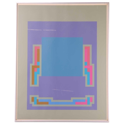 97 - † Robyn Denny (1930-2014) 'Night Suite', a set of four screenprints, titled A, B C & D, unsigned, ea... 