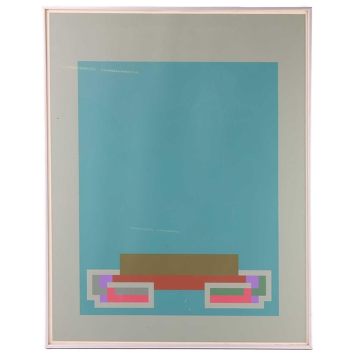 97 - † Robyn Denny (1930-2014) 'Night Suite', a set of four screenprints, titled A, B C & D, unsigned, ea... 