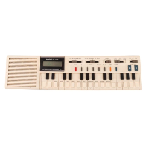 312 - A Casio VL-Tone VL-1 Keyboard, with original carry pouch and operation manual, from the personal col... 