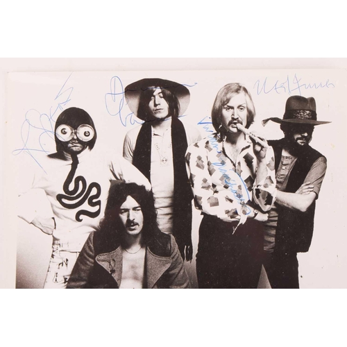 330 - The Bonzo Dog Doo-Dah Band: a fully signed black and white photograph of the band, with the signatur... 