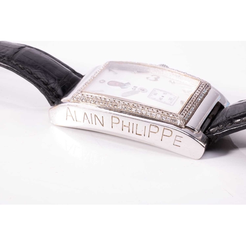 171 - An Alain Philippe 18ct White Gold Gentleman's Wristwatch Serial: 10040.52-017 Year: 2000s Case Mater... 