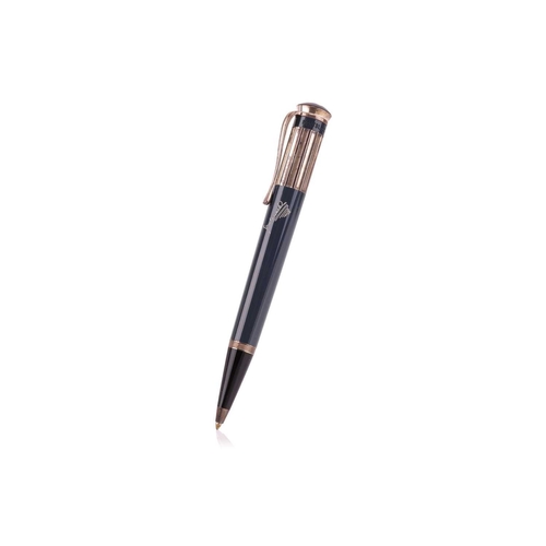 189 - Montblanc - a Charles Dickens ballpoint pen from the Writer's Edition collection, tapered barrel in ... 