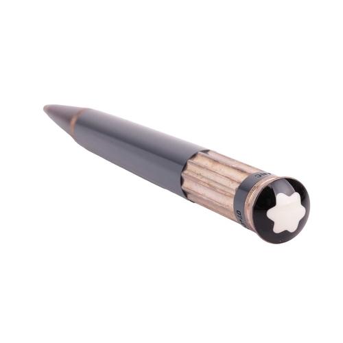189 - Montblanc - a Charles Dickens ballpoint pen from the Writer's Edition collection, tapered barrel in ... 