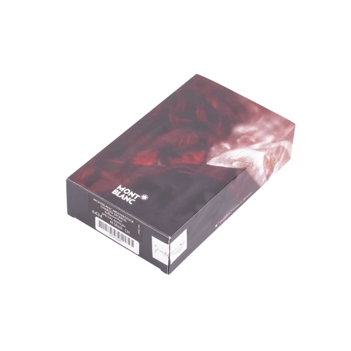 189 - Montblanc - a Charles Dickens ballpoint pen from the Writer's Edition collection, tapered barrel in ... 