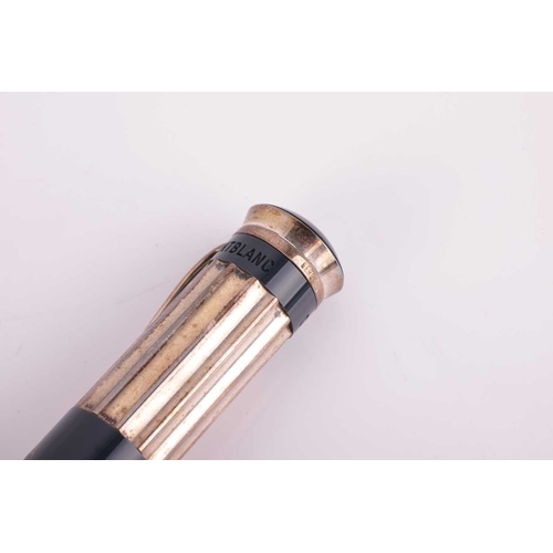 189 - Montblanc - a Charles Dickens ballpoint pen from the Writer's Edition collection, tapered barrel in ... 