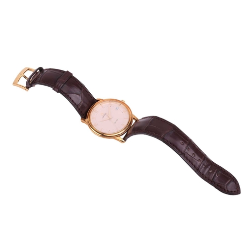 200 - An unworn Omega De Ville 18ct gold dress watch Model: 4610.30.02 Serial: 59730647 Year: 2008 Approx ... 