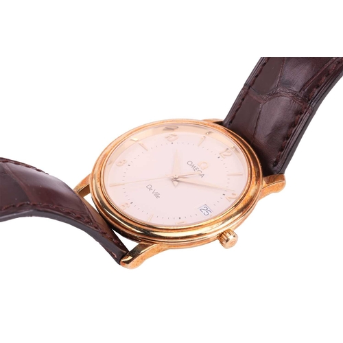 200 - An unworn Omega De Ville 18ct gold dress watch Model: 4610.30.02 Serial: 59730647 Year: 2008 Approx ... 