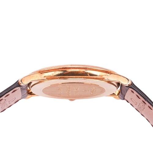 200 - An unworn Omega De Ville 18ct gold dress watch Model: 4610.30.02 Serial: 59730647 Year: 2008 Approx ... 